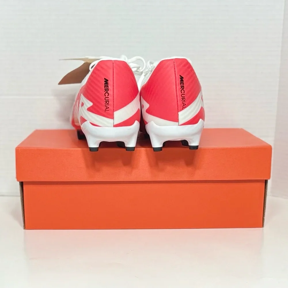 Size 10 Nike Zoom Mercurial Vapor 15 Academy FG/MG Mens Soccer Cleats DJ5631-600